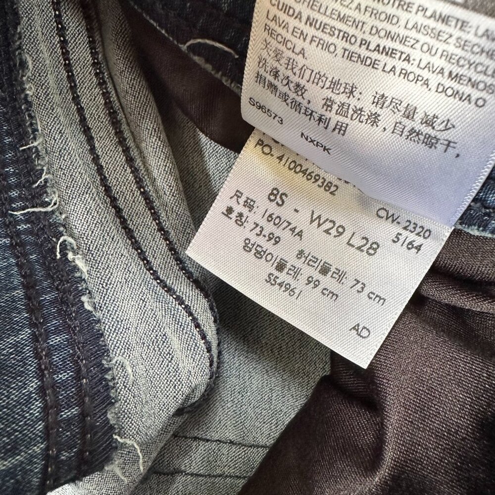Women's Jeans Size 8 LOT of 2! Gloria Vanderbilt & Levi Strauss - Picture 7 of 9
